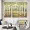 Designart - Aspens Neutral Forest - Traditional Gallery-wrapped Canvas